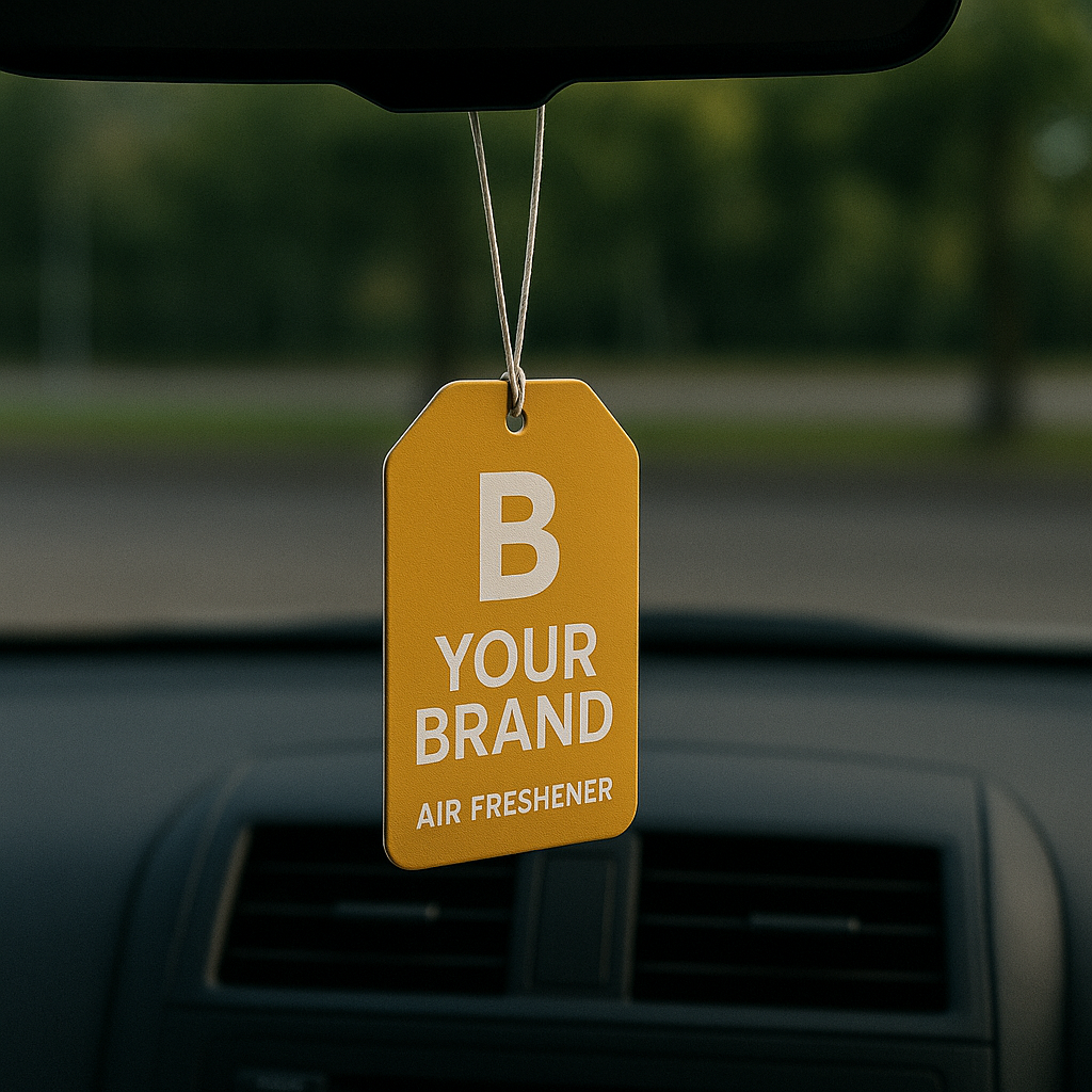 How Branded Car Air Fresheners Boost Brand Visibility on the Move